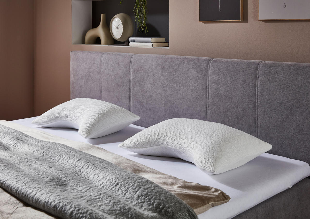 KOPFKISSEN        60/17/40 cm  - Weiß, Basics, Textil (60/17/40cm) - Boxxx