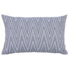 ZIERKISSEN in Blau Fischgrät 40/60 cm  - Blau, Basics, Textil (40/60cm)
