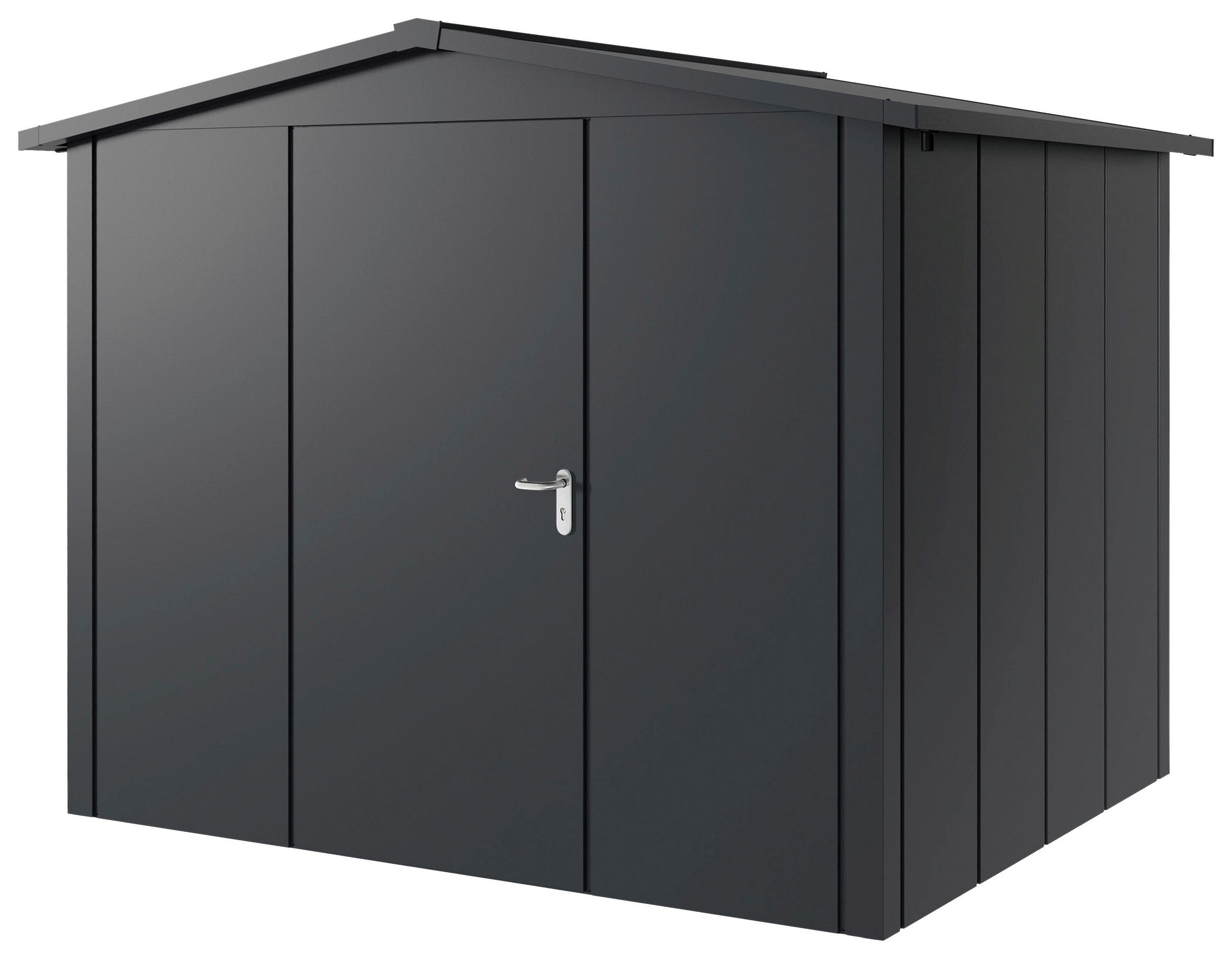 GERÄTEHAUS 285/227/229 cm  - Anthrazit, Basics, Metall (285/227/229cm)