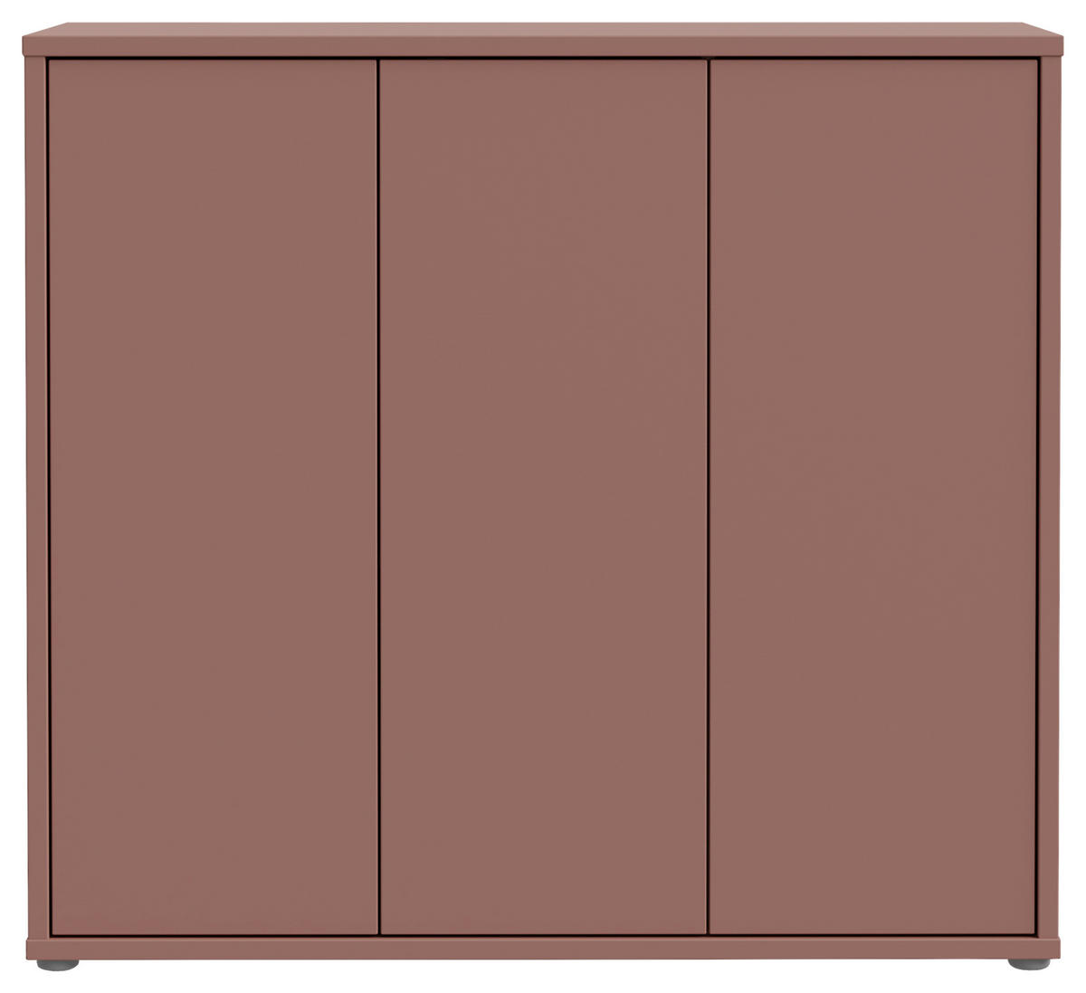 SCHUHSCHRANK Terracotta  - Terracotta/Grau, MODERN, Holzwerkstoff/Kunststoff (109,2/99,1/34,9cm) - Xora