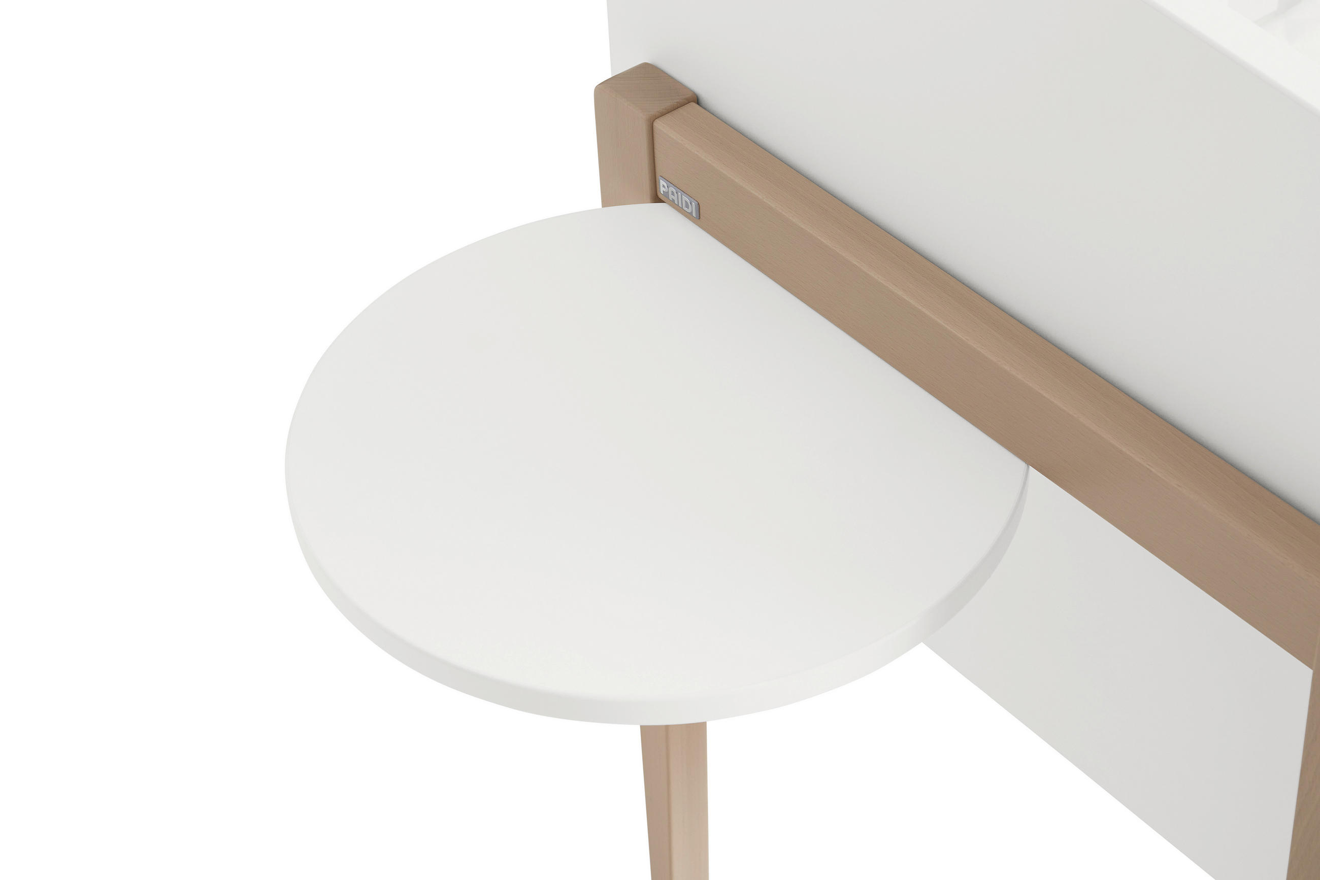 BEISTELLTISCH 32/1,60/28,50 cm Weiß  - Weiß, Basics, Holzwerkstoff (32/1,60/28,50cm) - Paidi
