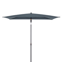 SENČNIK - antracit, Basics, kovina/tekstil (191/125cm) - Doppler