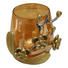 TEELICHTHALTER - Silberfarben/Goldfarben, KONVENTIONELL, Glas/Metall (17/22cm) - Ambia Home TEELICHTHALTER - Silberfarben/Goldfarben, KONVENTIONELL, Glas/Metall (17/22cm) - Ambia Home