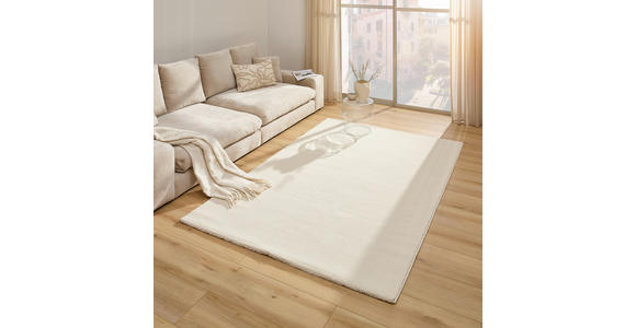 WEBTEPPICH 160/230 cm Creme  - Creme, KONVENTIONELL, Naturmaterialien/Textil (160/230cm) - Novel