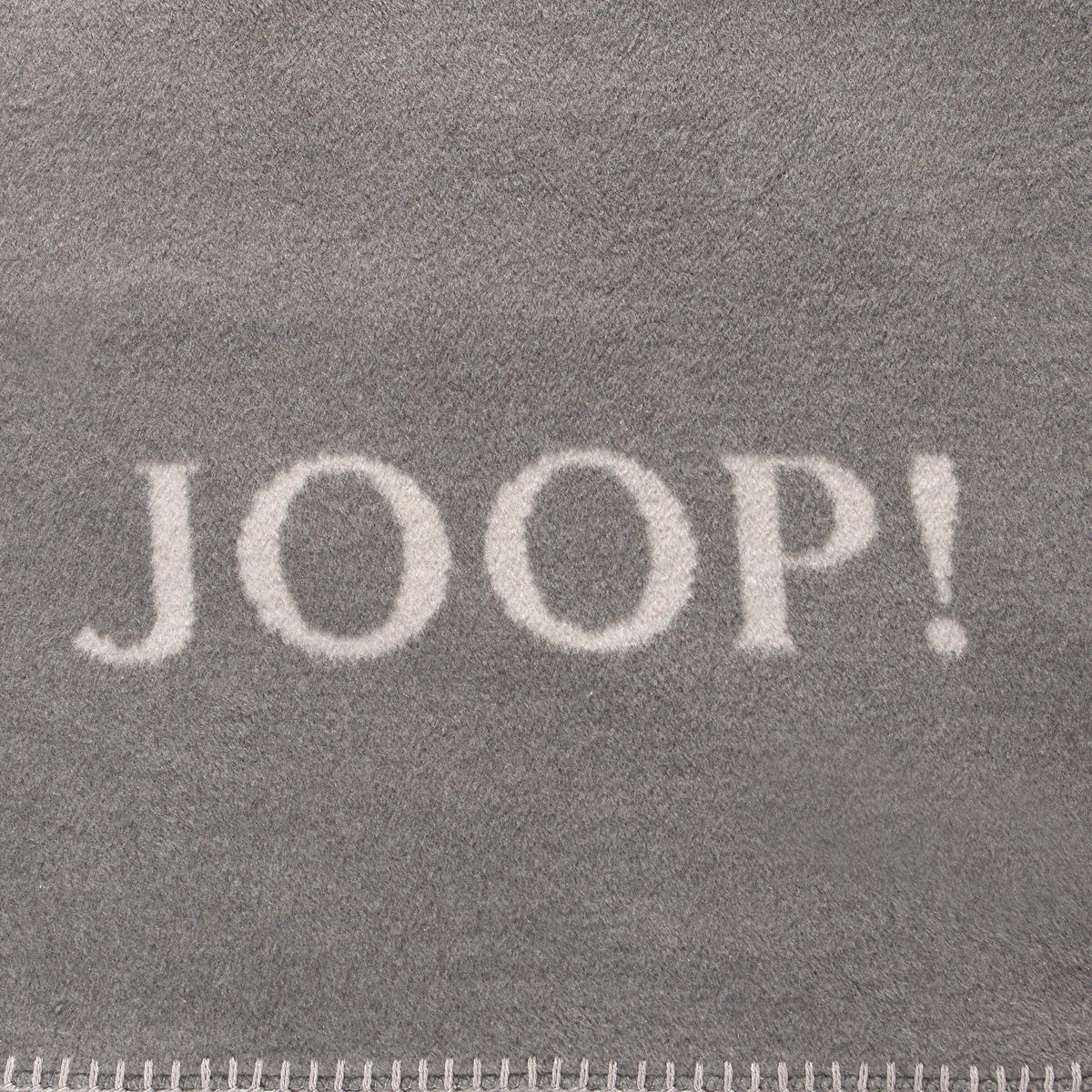PLAID Uni-Doubleface 150/200 cm  - Weiss/Grau, Design, Textil (150/200cm) - Joop!