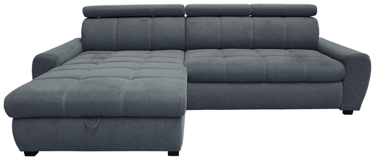 COLTAR EXTENSIBIL textil albastru închis  - alb/albastru închis, Design, plastic/textil (276/173cm) - Stylife