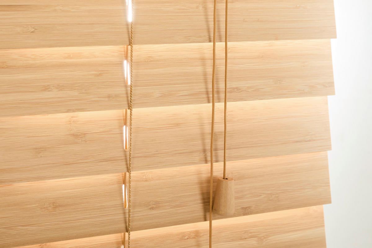 JALOUSIE  halbtransparent  90/175 cm    - Naturfarben, Natur, Holz (90/175cm)