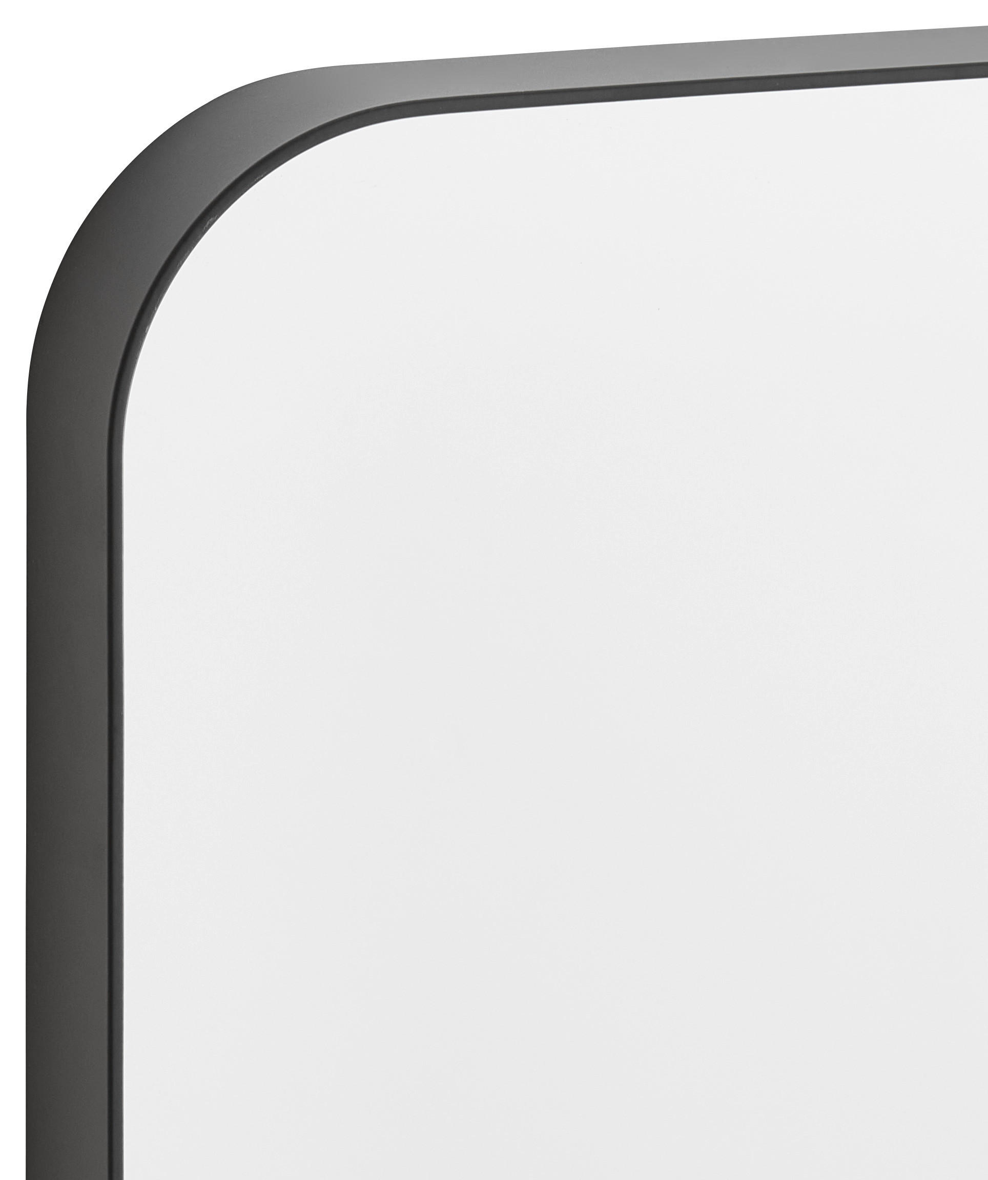 WANDSPIEGEL 60/160/3,5 cm    in rechteckig  - Schwarz, Trend, Glas/Metall (60/160/3,5cm) - Xora