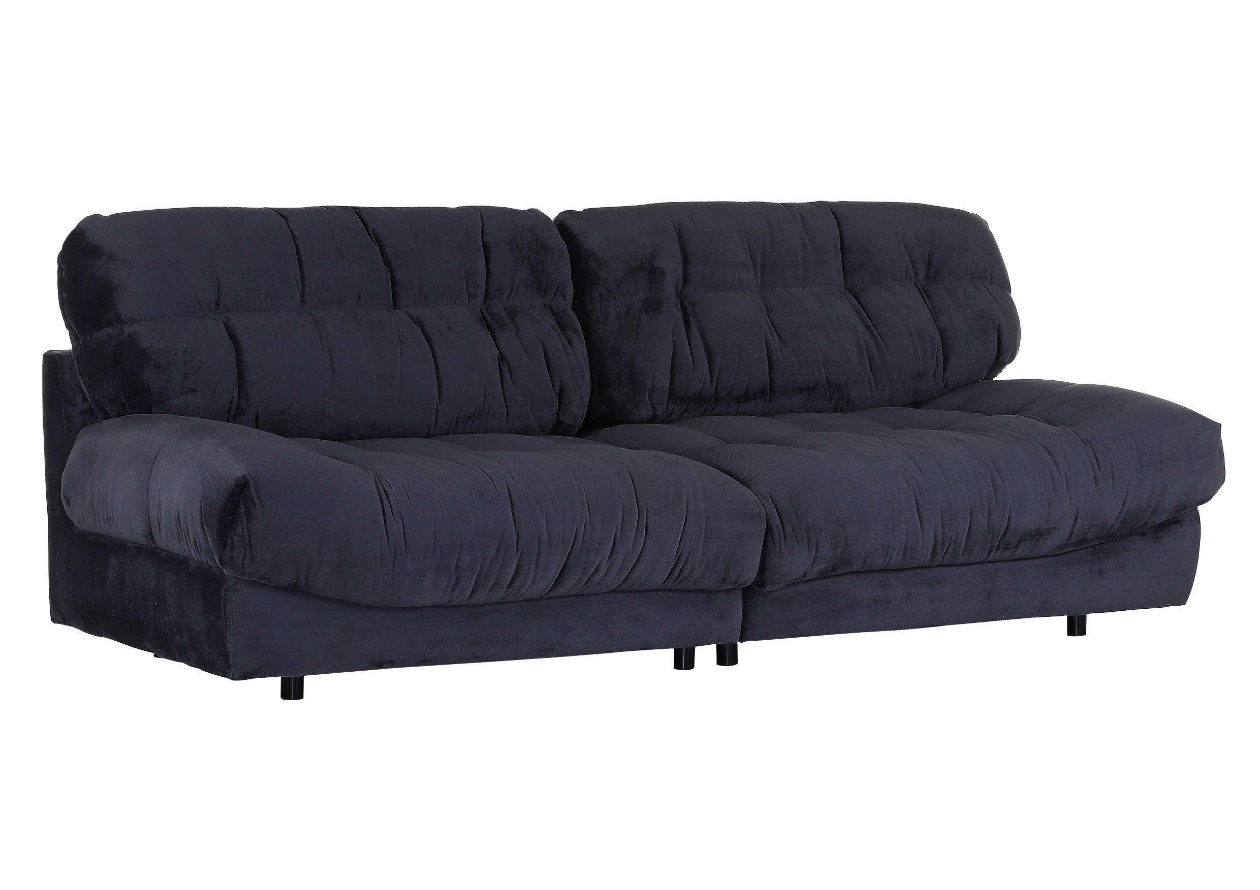CANAPEA antracit  - antracit, Design (262/70/115cm) - Stylife