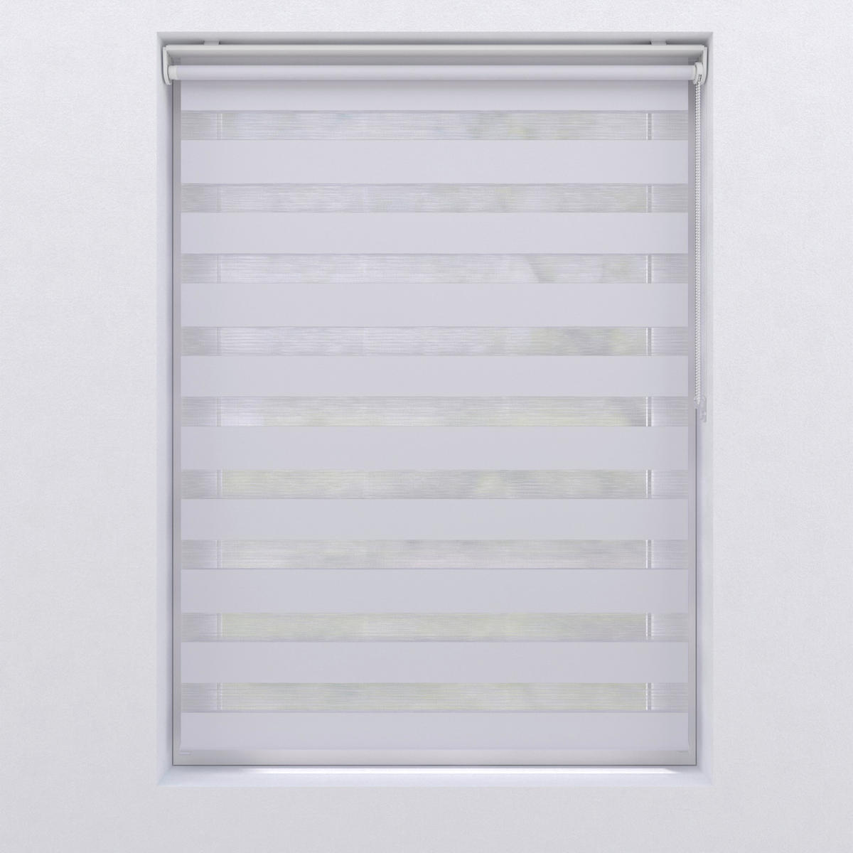 DOPPELROLLO 120/150 cm  - Weiß, Basics, Textil (120/150cm)