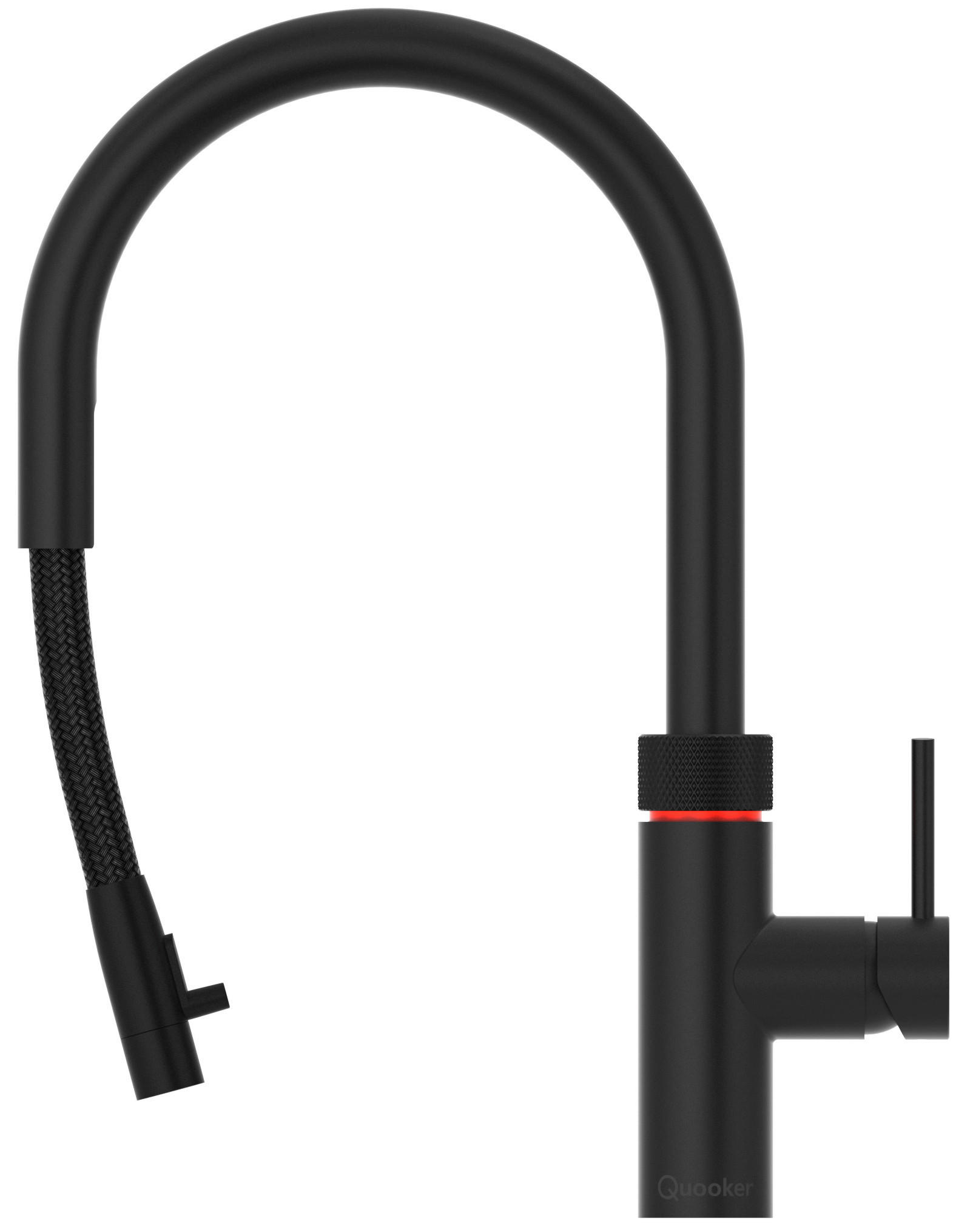 KÜCHENARMATUR 3XBLK  - Schwarz, Basics, Metall (24,3/41,1cm) - Quooker