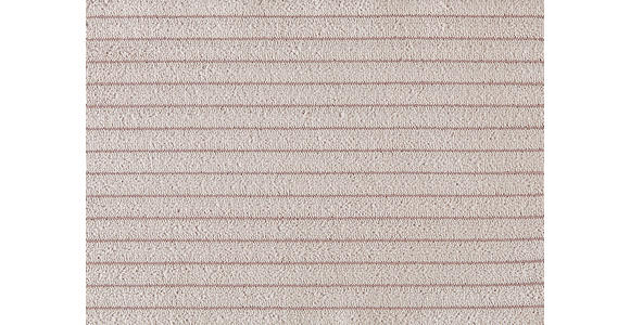 BIGSOFA Cord Rosa  - Schwarz/Rosa, MODERN, Kunststoff/Textil (234/93/190cm) - Carryhome