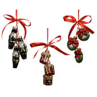 CHRISTBAUMKUGEL  - Multicolor, LIFESTYLE, Glas (3/2.4/6.9cm)
