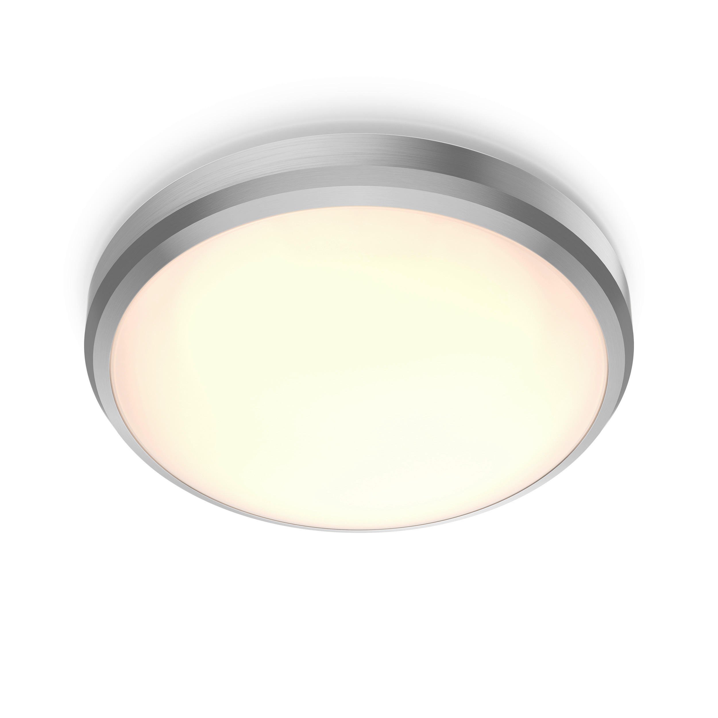 LED-DECKENLEUCHTE Doris 22/7 cm   - Nickelfarben, Basics, Metall (22/7cm) - Philips