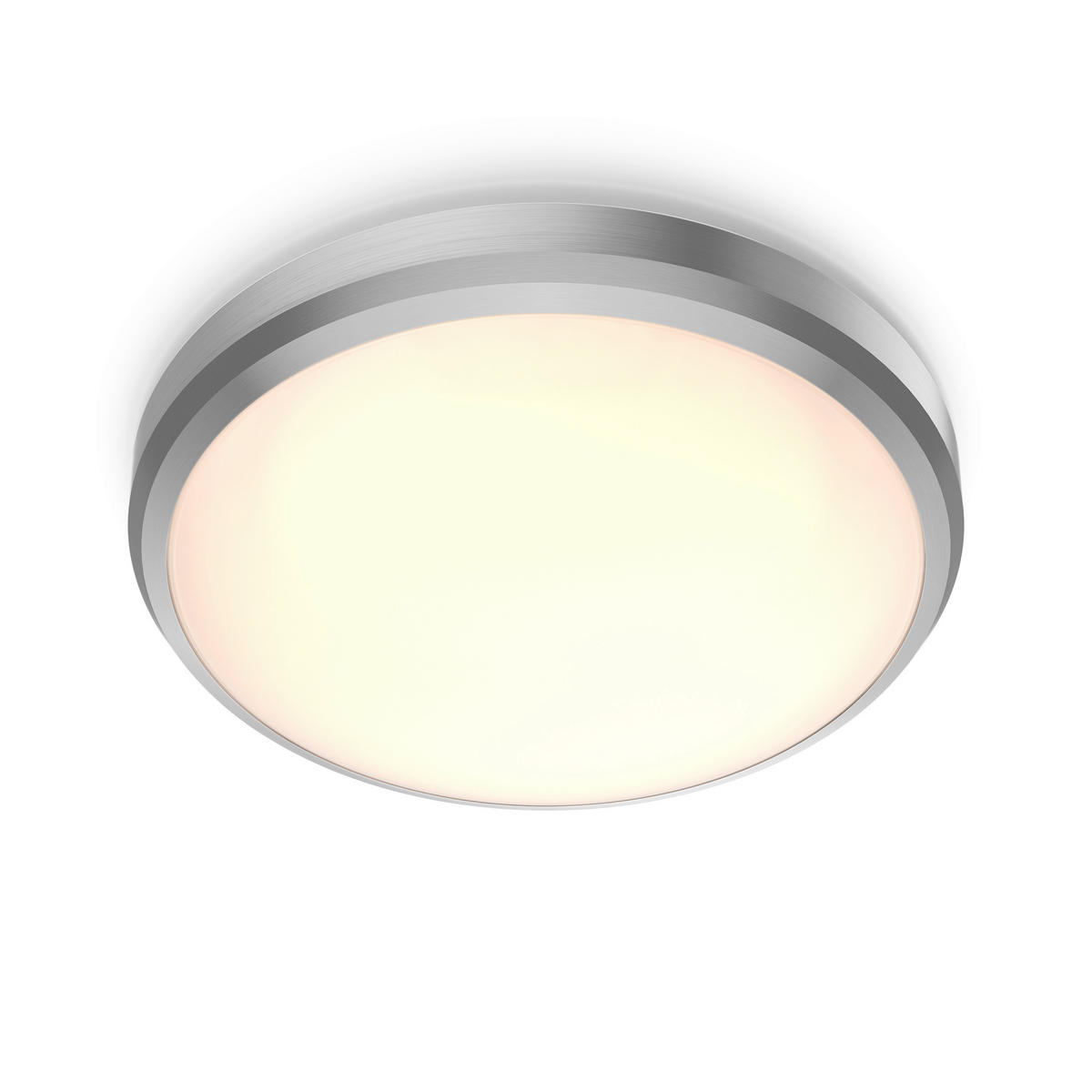 LED-DECKENLEUCHTE Doris 22/7 cm   - Nickelfarben, Basics, Metall (22/7cm) - Philips
