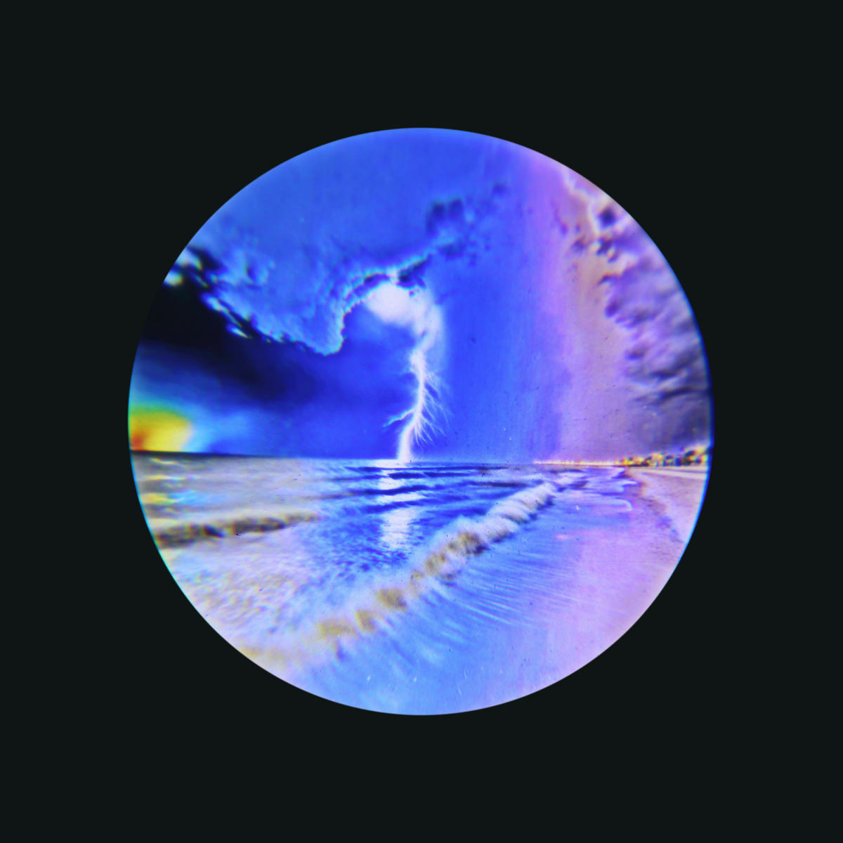 LED-DEKOLEUCHTE 9,5/7/18,5 cm   - Blau/Rot, Trend, Kunststoff (9,5/7/18,5cm) - Globo