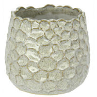 VASE  - Creme, Basics, Keramik (13/12cm)
