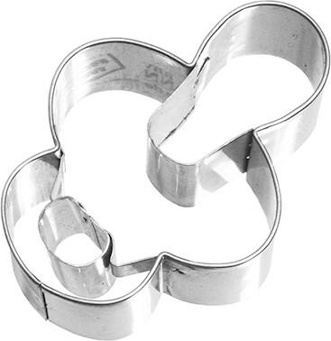 KEKSAUSSTECHFORM - Edelstahlfarben, Konventionell, Metall (6/4/2,5cm) - Birkmann