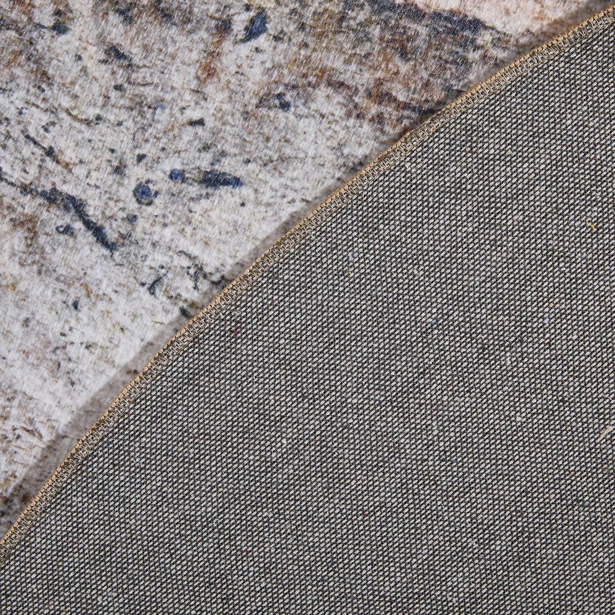 WEBTEPPICH 160 cm Grau, Multicolor rund  - Multicolor/Grau, Design, Textil (160cm) - Novel