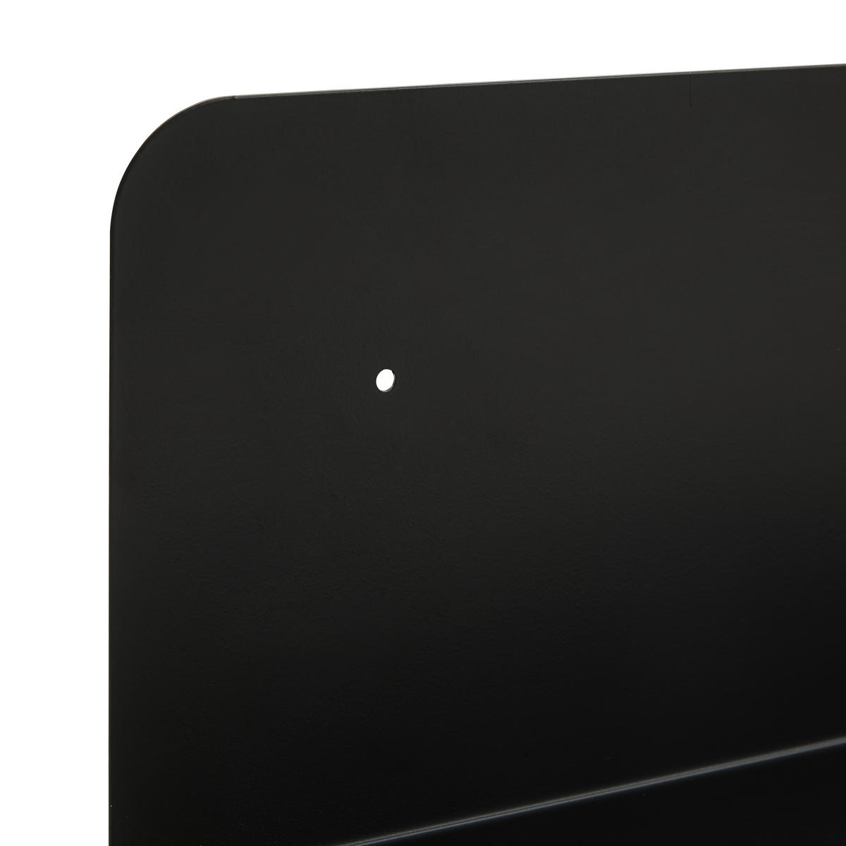 WANDBOARD Schwarz  - Schwarz, Design, Metall (100/18/18cm) - MID.YOU