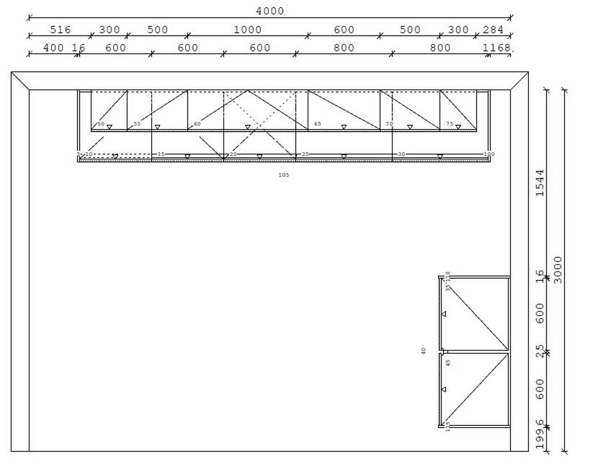 KÜCHENLEERBLOCK XO 15  in Grau, Eichefarben  - Edelstahlfarben/Eichefarben, Design, Holzwerkstoff/Metall (344cm) - Xora
