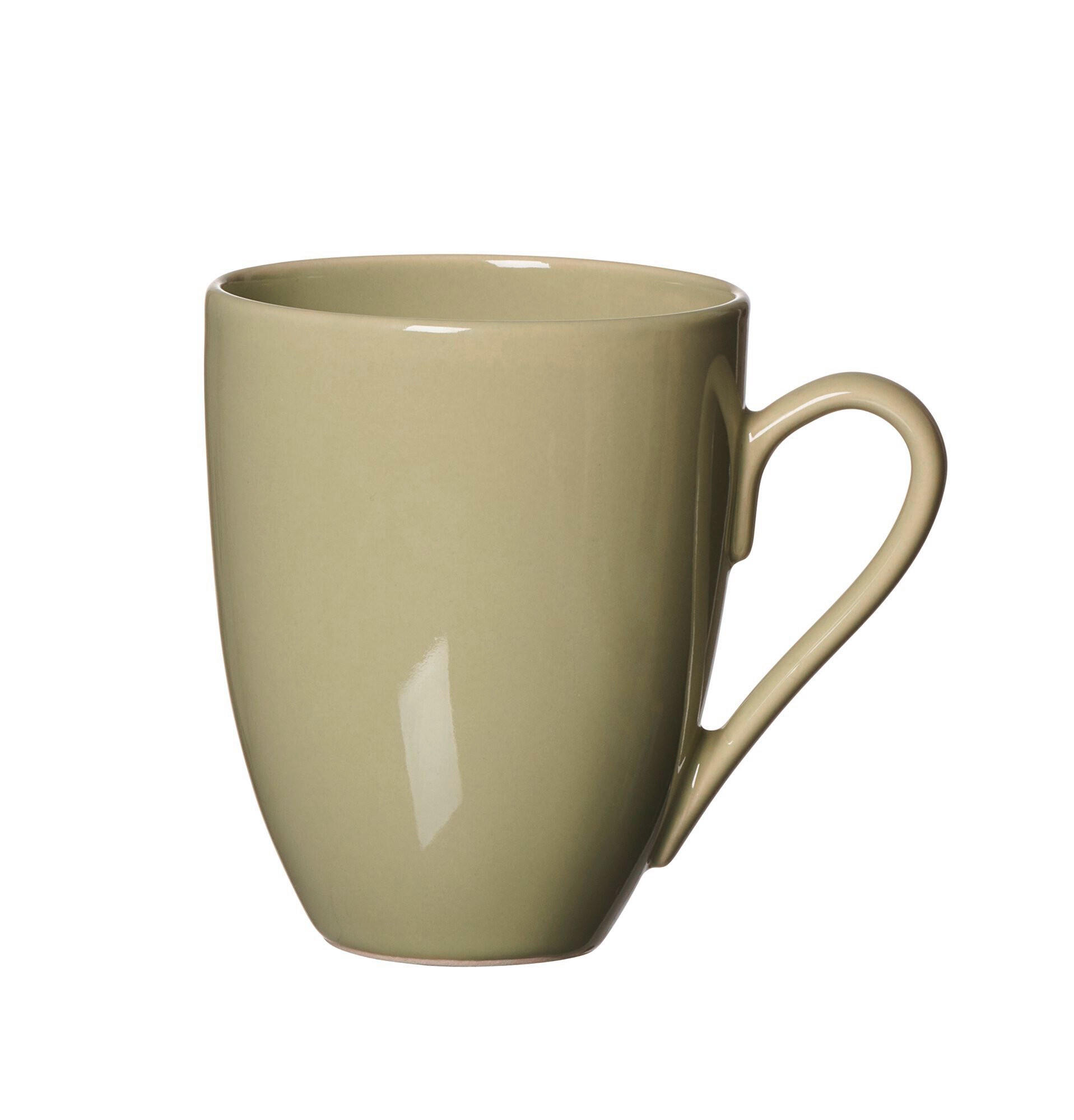 KÁVÉSBÖGRE 320 ml  - zöld, Design, kerámia (12/9/11cm) - Ritzenhoff Breker