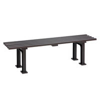 GARTENBANK 150/42/37 cm   - Braun, Basics, Kunststoff (150/42/37cm) - Modante