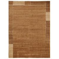 WOLLTEPPICH 90/160 cm Braun rechteckig  - Braun, Basics, Textil (90/160cm) - Cazaris