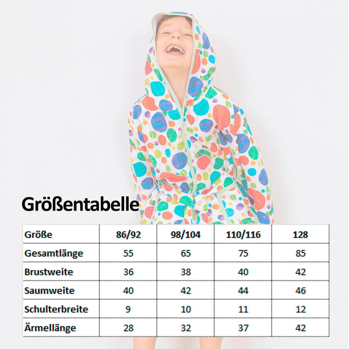 KINDERBADEMANTEL 98/104  - Multicolor, Basics, Textil (98/104null)