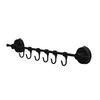 HANDTUCHSTANGE 55,5/8,2/4,7 cm  - Schwarz, Basics, Kunststoff/Metall (55,5/8,2/4,7cm) - Sadena