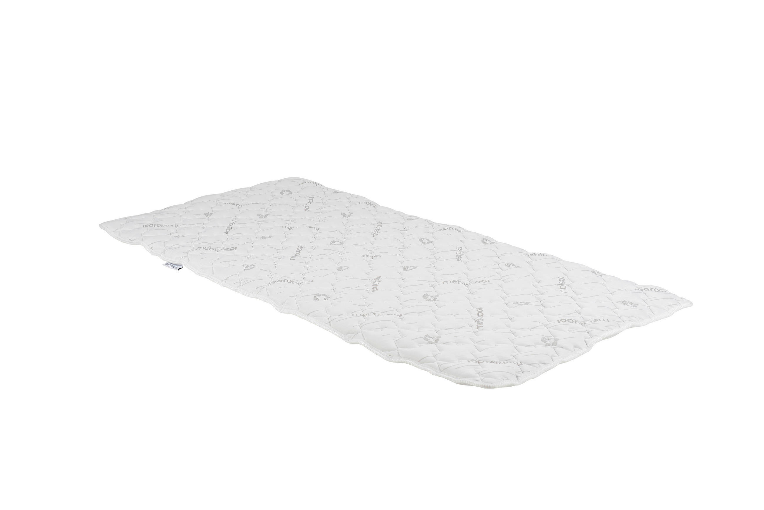 POSTELJNI NADVLOŽEK - bela, Design, tekstil (200/90cm) - Meblojogi