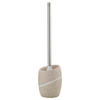 WC-BÜRSTENGARNITUR - Edelstahlfarben/Beige, Basics, Kunststoff (11/45cm) - Kela