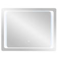 BADEZIMMERSPIEGEL 90/70/3 cm  - Design, Glas/Metall (90/70/3cm) - Xora