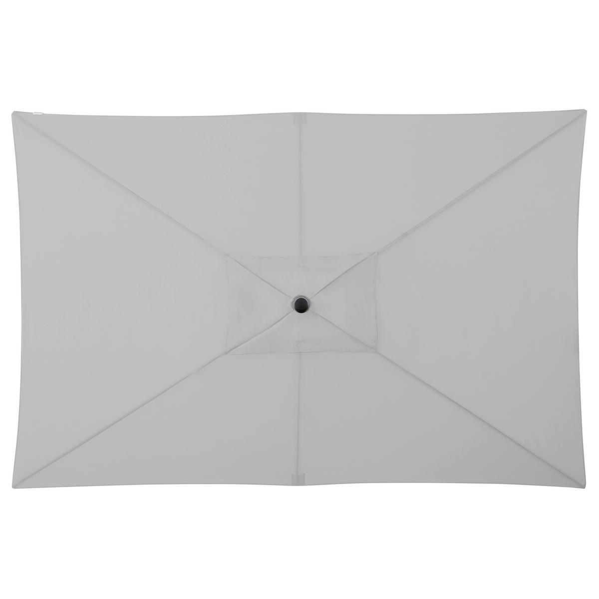 NAPERNYŐ  300/200 cm  - világosszürke/antracit, Basics, textil/fém (300/200cm)