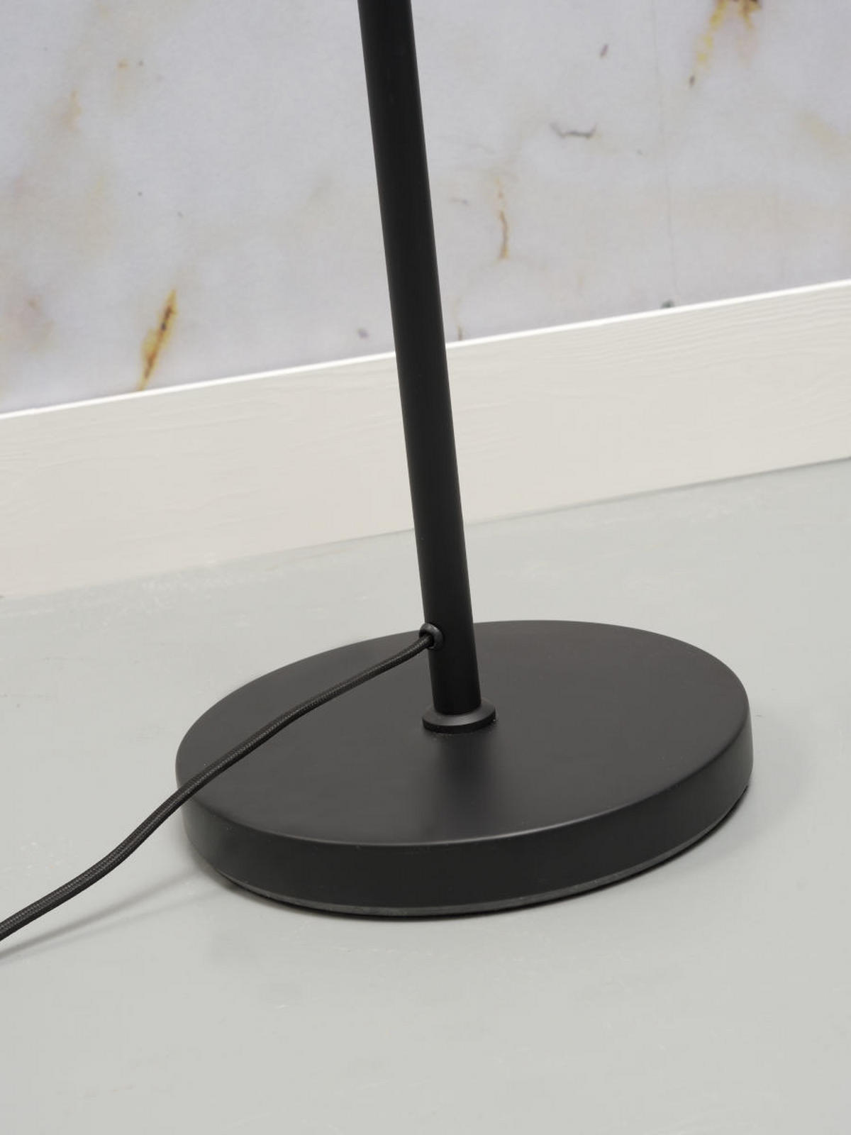 STEHLEUCHTE  89/153 cm   - Schwarz, Design, Metall (89/153cm) - It's about Romi