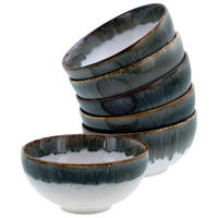 DIPSCHALENSET Cascade 11,5 cm  - Weiß/Grau, Design, Keramik (11,5cm) - Creatable