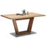 ESSTISCH in Holz 160/90/78,5 cm - Chromfarben/Eichefarben, Natur, Holz/Metall (160/90/78,5cm) - Linea Natura ESSTISCH in Holz 160/90/78,5 cm - Chromfarben/Eichefarben, Natur, Holz/Metall (160/90/78,5cm) - Linea Natura