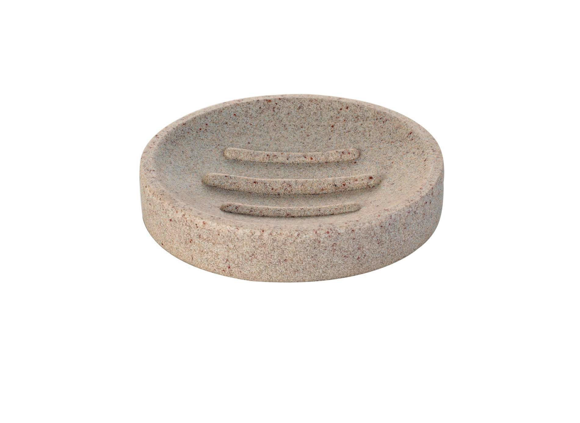 SEIFENSCHALE Kunststoff  - Beige, Basics, Kunststoff (10,5/2/10,5cm) - Sadena