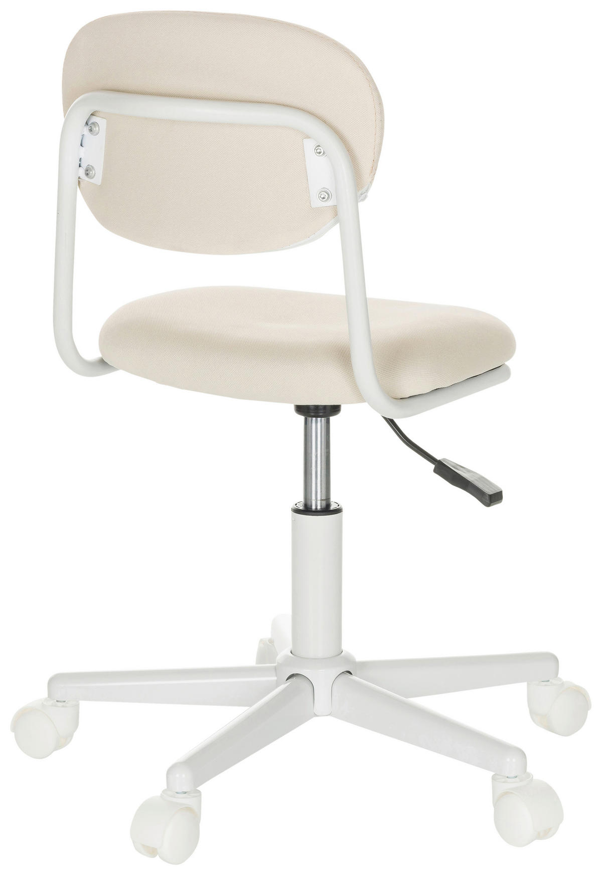 JUGENDDREHSTUHL  in Beige  - Beige/Weiß, Basics, Kunststoff/Textil (60/72-83/60cm) - MID.YOU