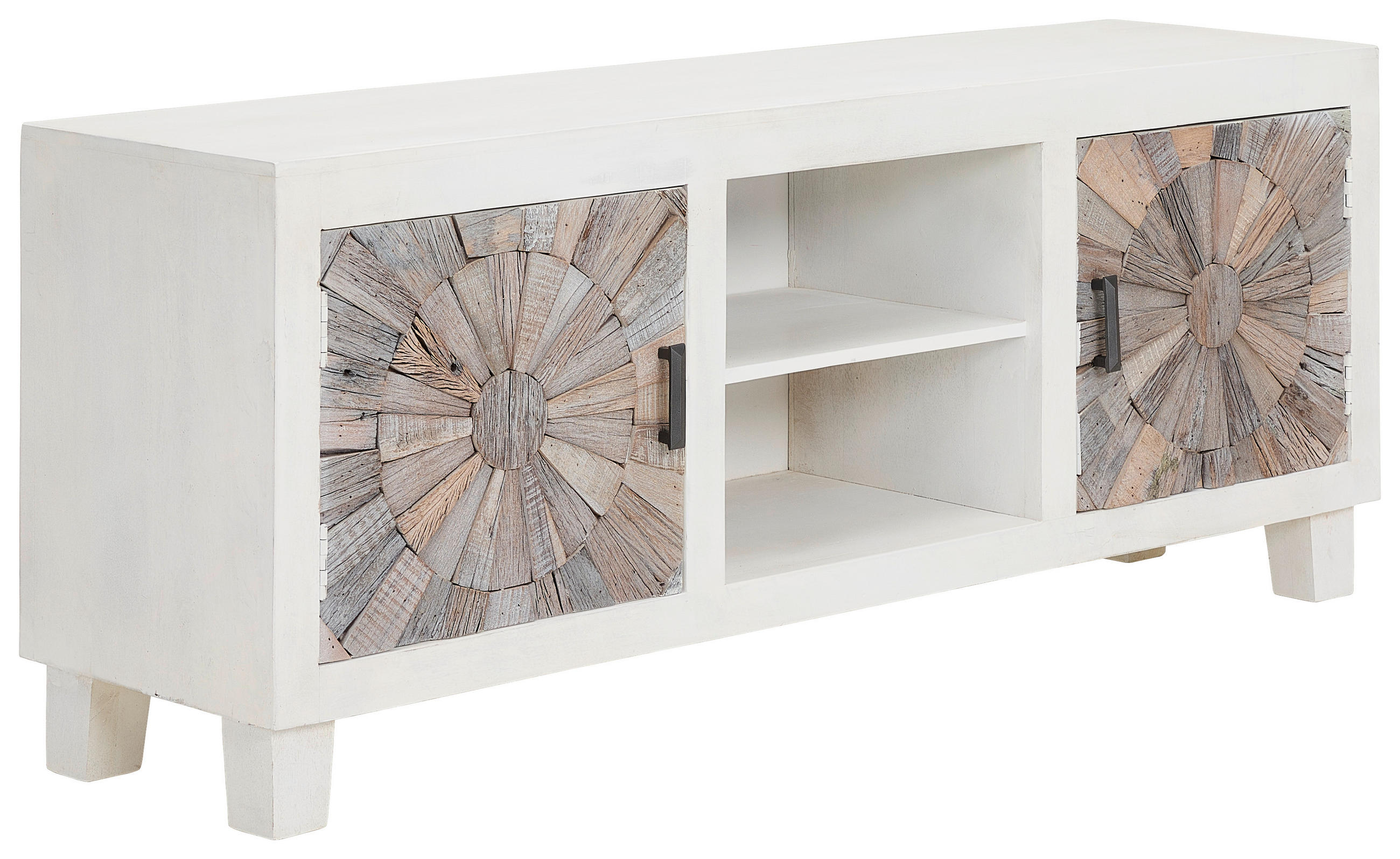 LOWBOARD  in 150/60/40 cm  - Weiß, Design, Holz/Holzwerkstoff (150/60/40cm) - Ambia Home