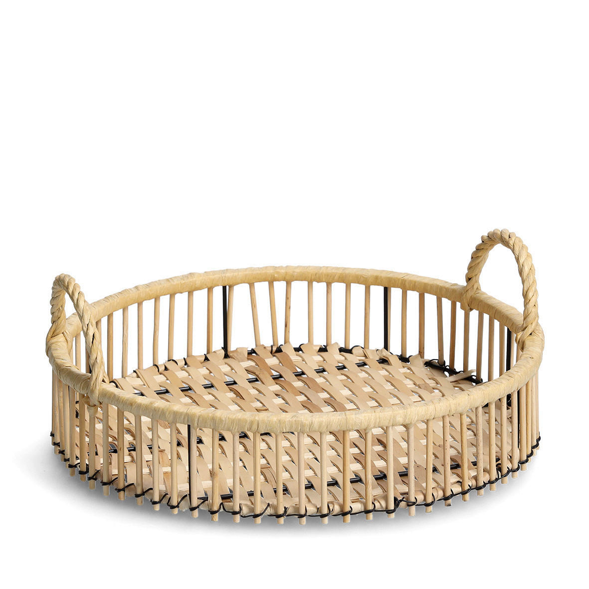 DEKOTABLETT - Naturfarben, Basics, Holz (32/32/13cm) - Zeller Present