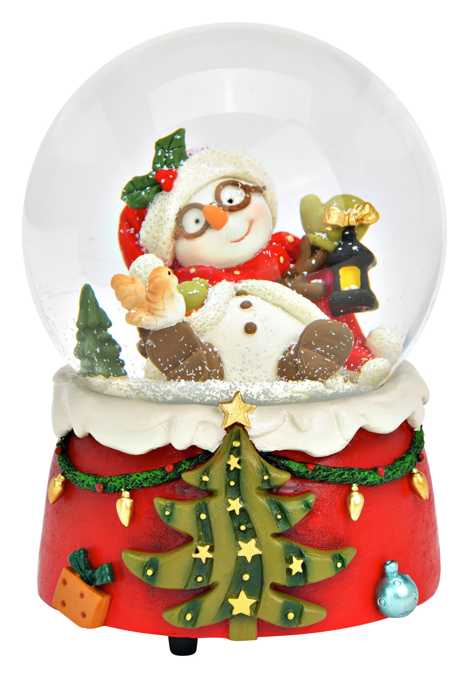 X-Mas Spieluhr Mehrfarbig 10x14x10 cm