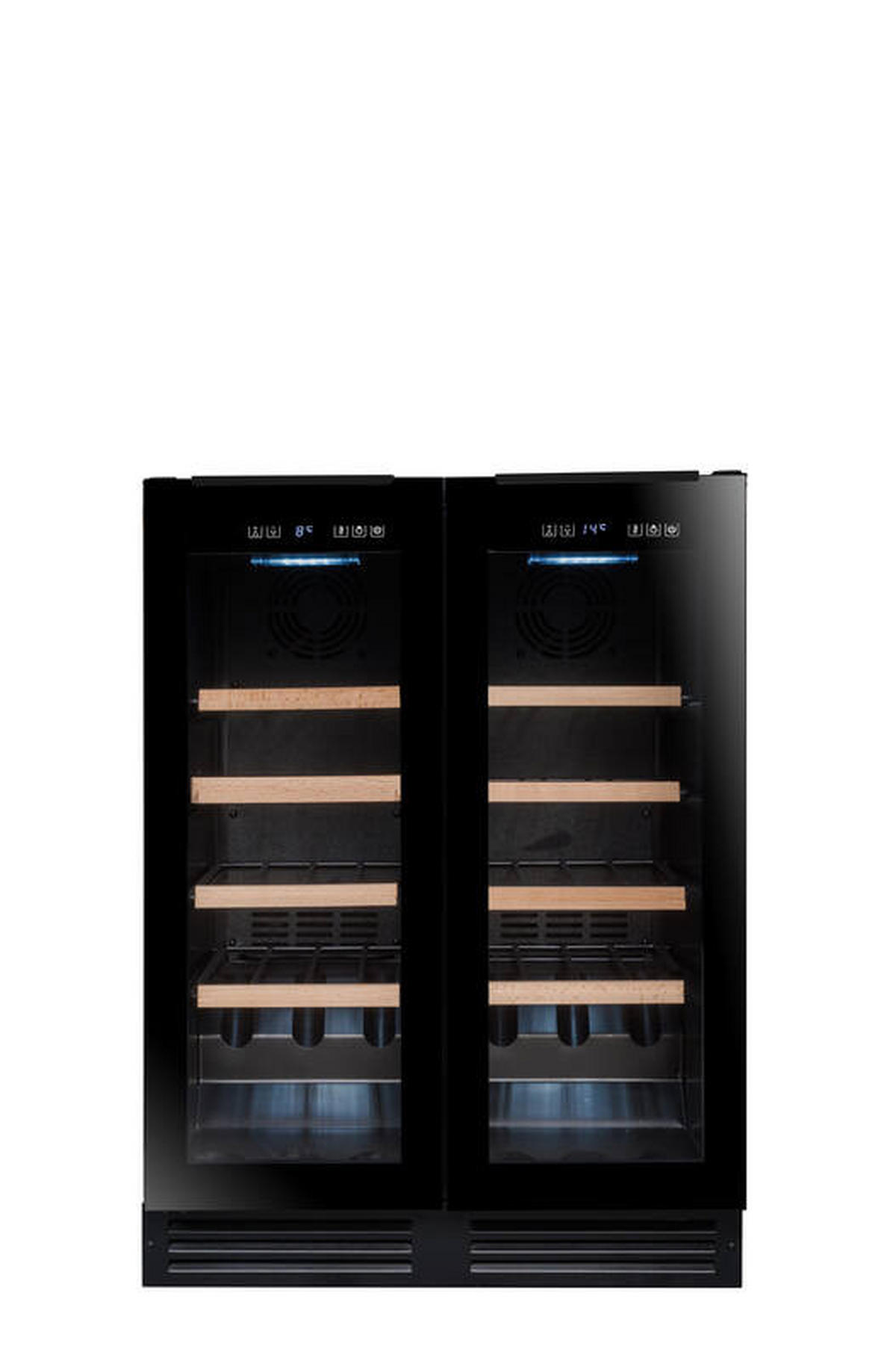 WEINKÜHLSCHRANK AVU49DPB1  - Basics, Glas/Holz (59,5/81,7/57,4cm)