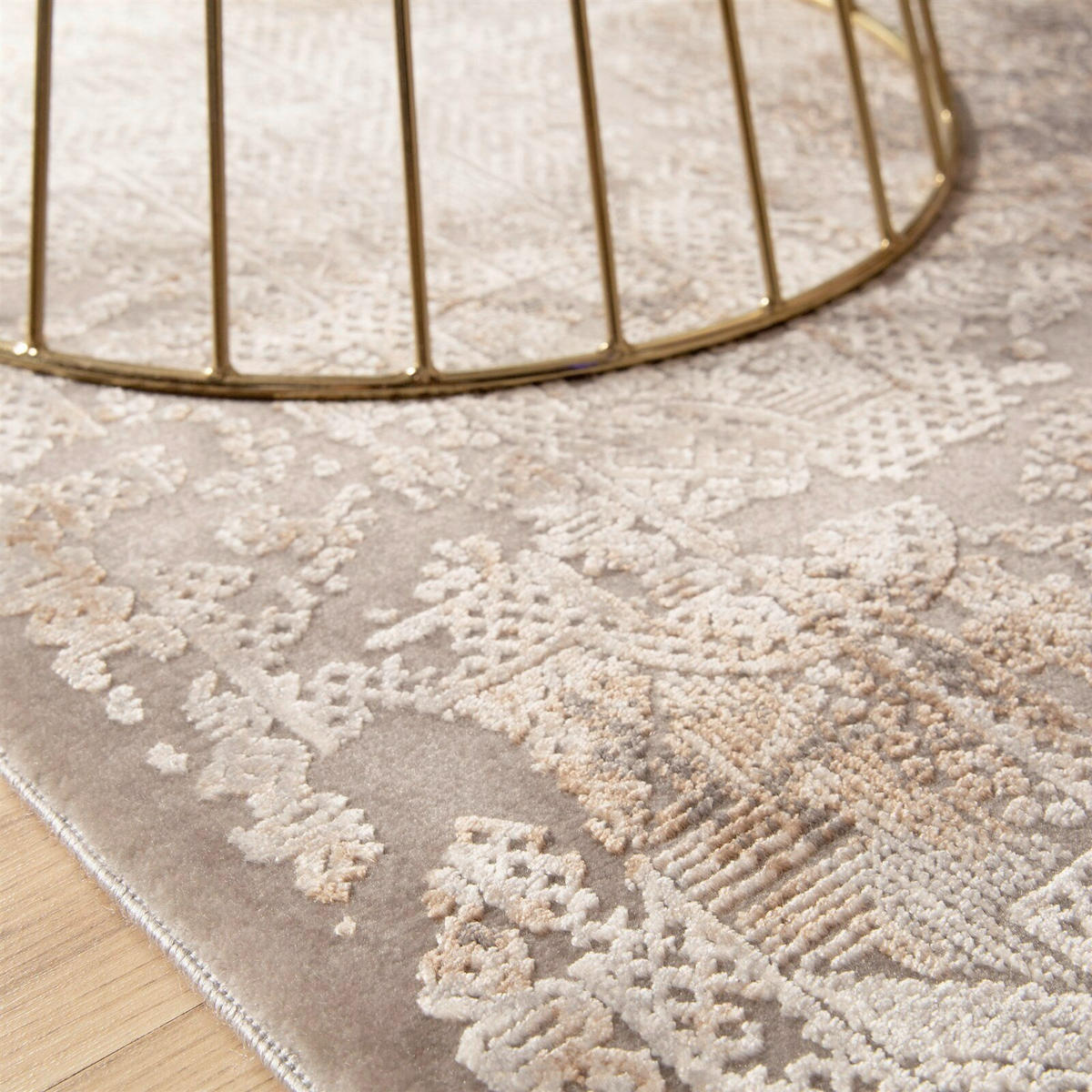 FLACHWEBETEPPICH 120/170 cm Taupe  - Taupe, Basics, Textil (120/170cm) - Kayoom