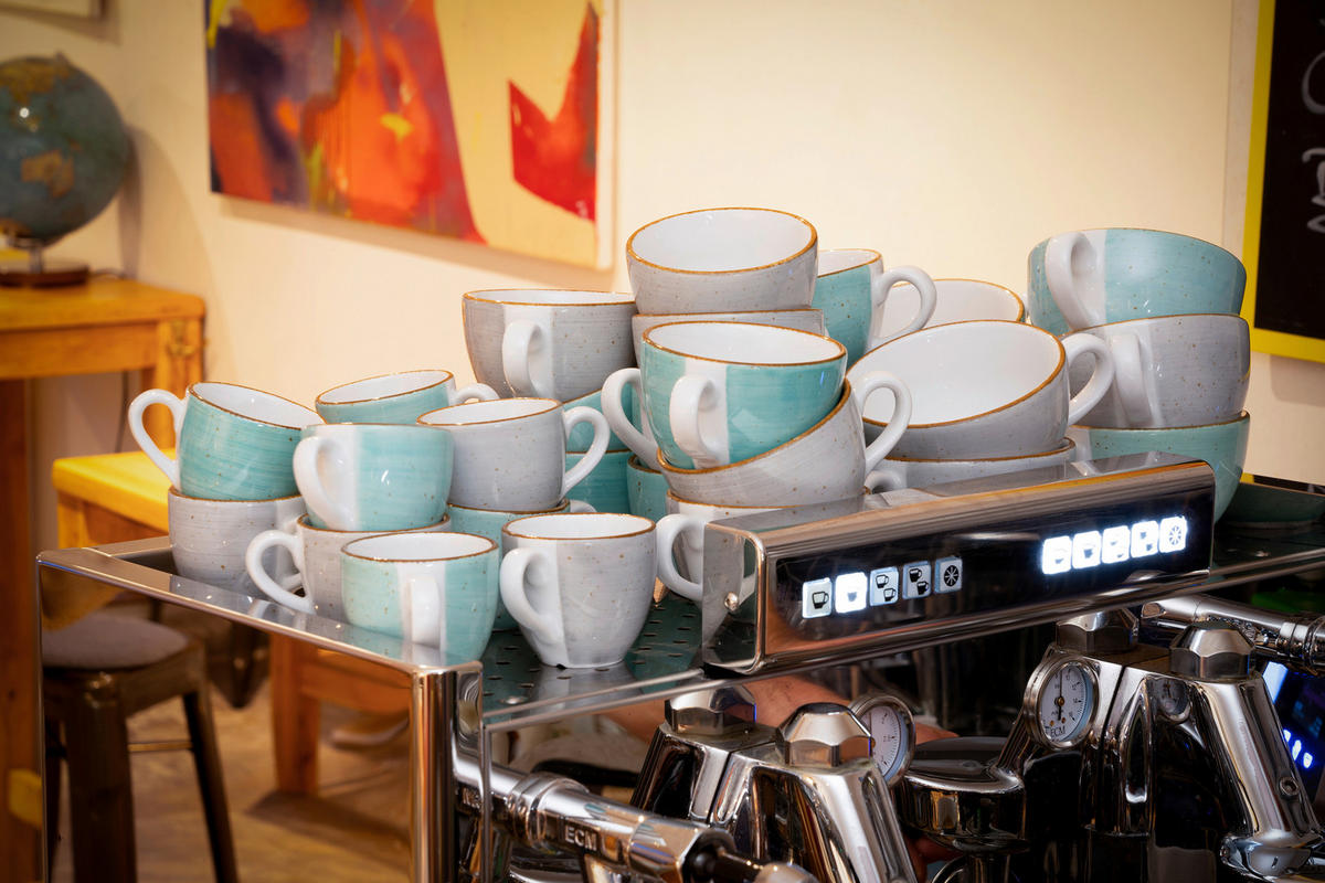Set De Cești     - turcoaz, Basics, ceramică - Creatable
