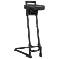 STÅSTÖD  svart  - svart, Basics, metall/plast (50/86/43cm) - MID.YOU