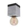 TAKLAMPA 9/9/11 cm  - svart/grå, Basics, metall/sten (9/9/11cm) - Eglo
