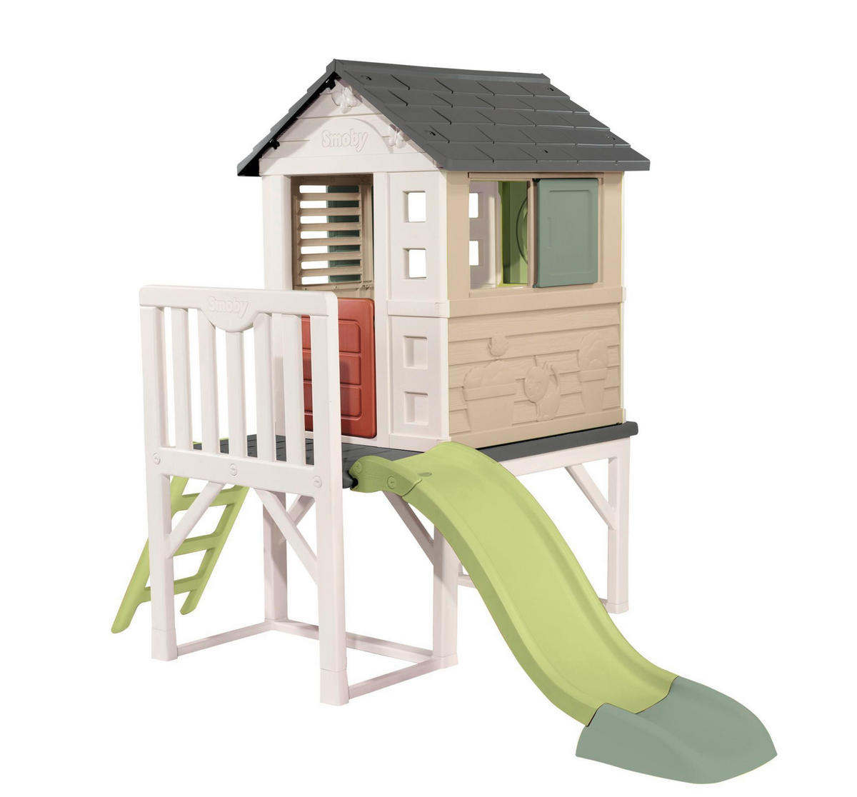 SPIELHAUS  - Multicolor, Basics, Kunststoff (50/120/101,50cm) - SMOBY