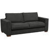 SCHLAFSOFA Webstoff Anthrazit  - Dunkelbraun/Anthrazit, Design, Holz/Textil (203/85/99cm) - MID.YOU