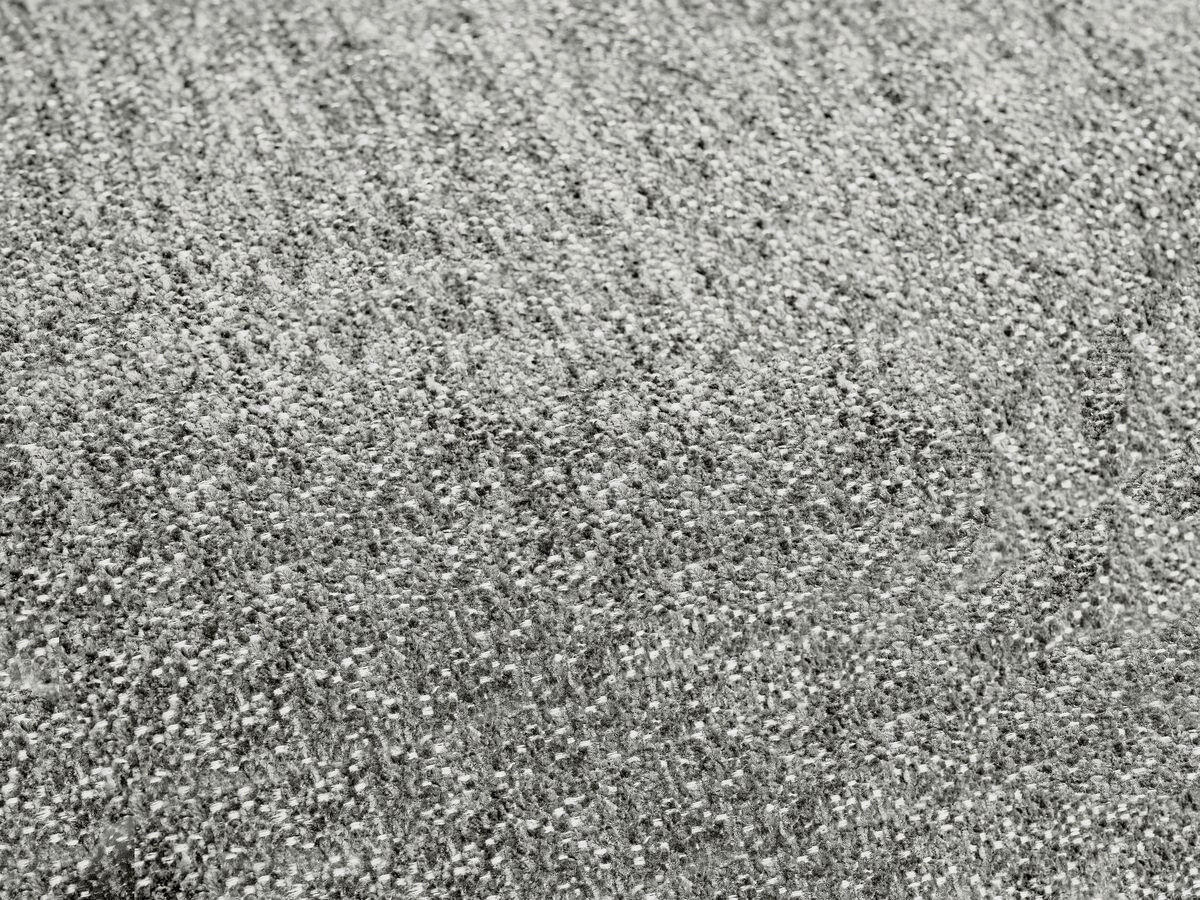 ECKSCHLAFSOFA EVEREST  mit Rücken echt, Armteil links, Armteil rechts Flachgewebe Dunkelgrau  - Dunkelgrau/Schwarz, MODERN, Kunststoff/Textil (180/318cm) - Livetastic